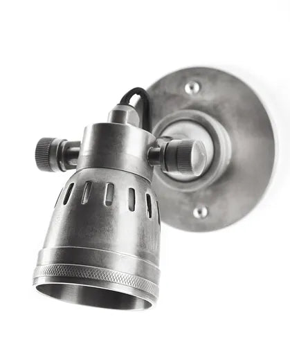 Seattle Short Arm Wall Light Silver