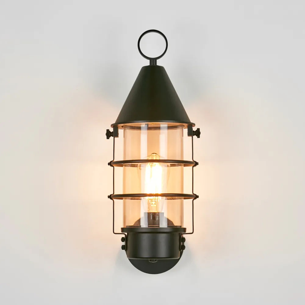 Eastwood Outdoor Wall Light Black
