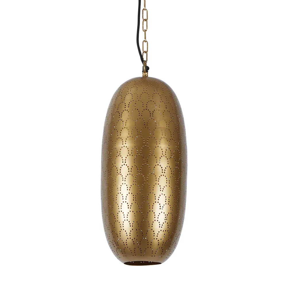 Anaconda Ceiling Pendant Light Brass