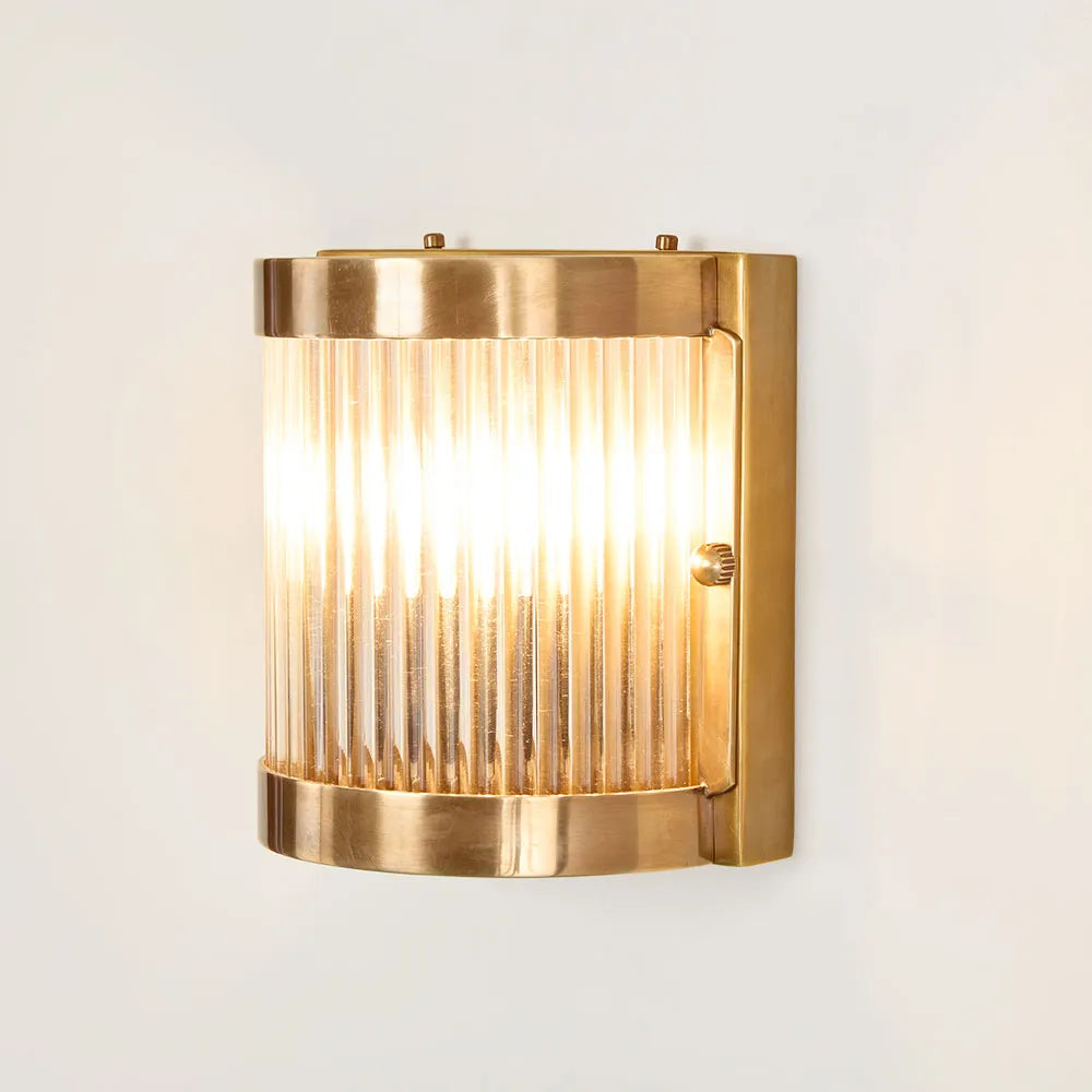 Pretoria Wall Light Antique Brass