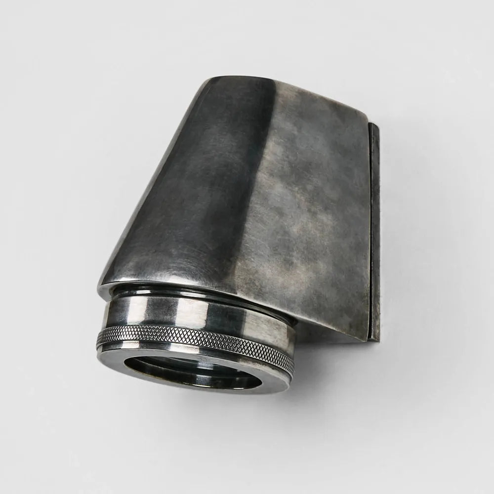 Seaman Outdoor Wall Light Antique Silver