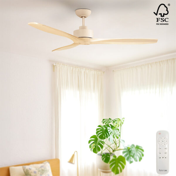EarthFirst Wynd DC Ceiling Fan – 52″