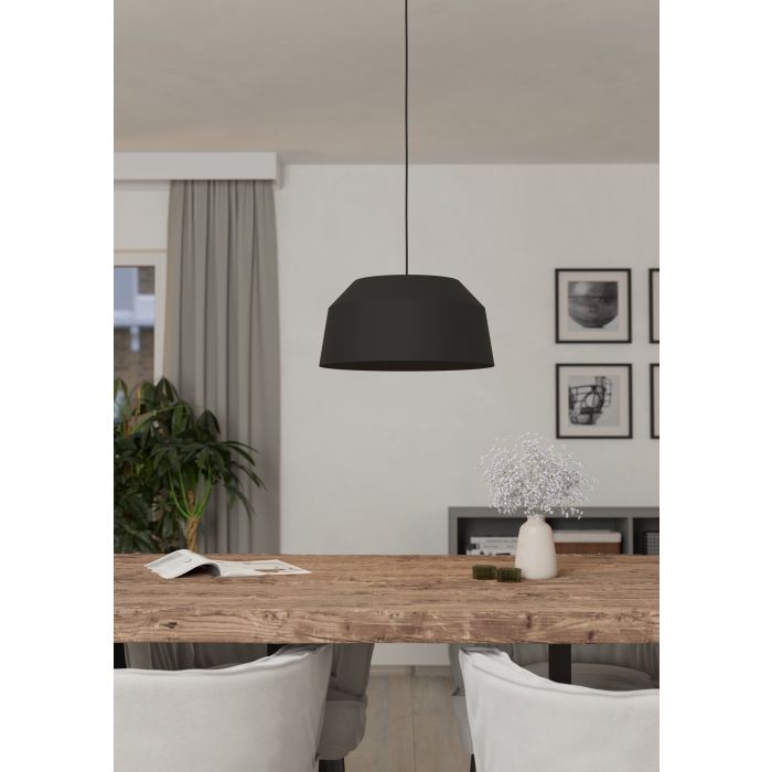 CONTRISA H/L 1X40W E27 BLK 380MM