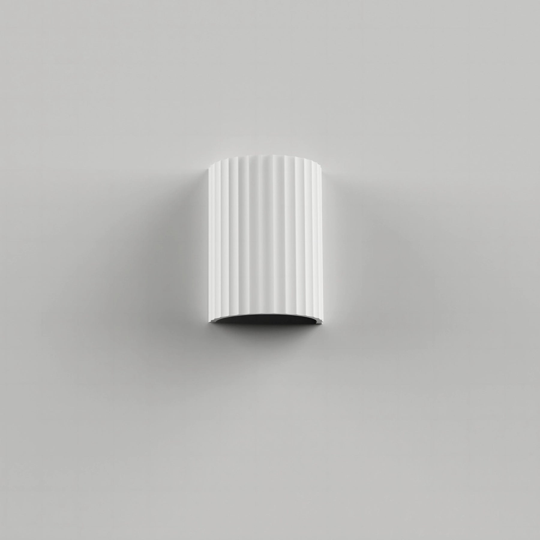Munia Gypsum 220mm 2*GU10 Wall Light White Paintable surface IP20