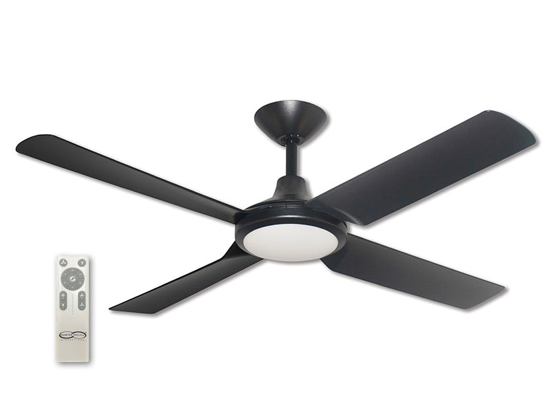 Next Creation V2 Matt Black 132cm (52”) with 18w CCT LED Light