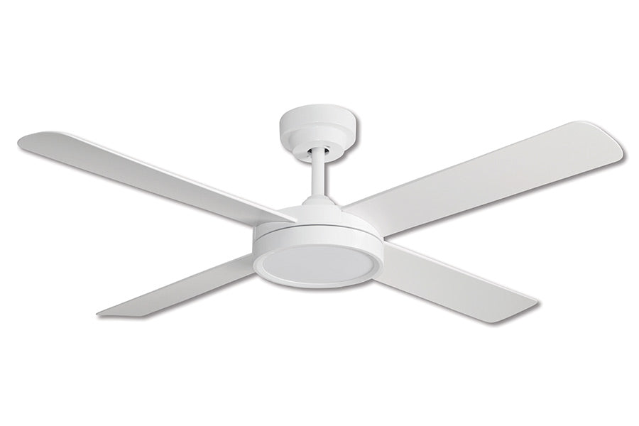 Pinnacle 3 White 132cm (52”) with 18w CCT LED Light