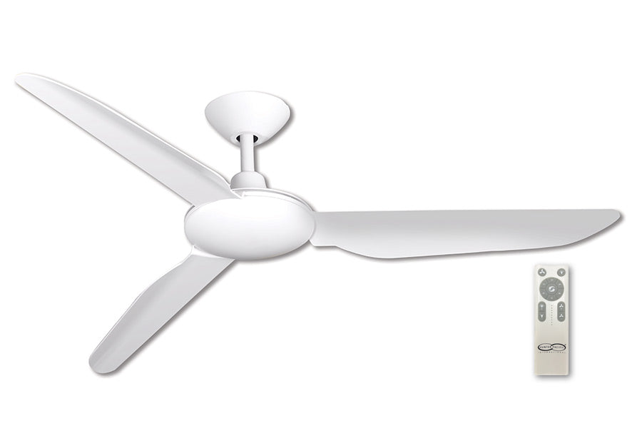 Polar V2 Matt White 122cm (48”) with White Blades