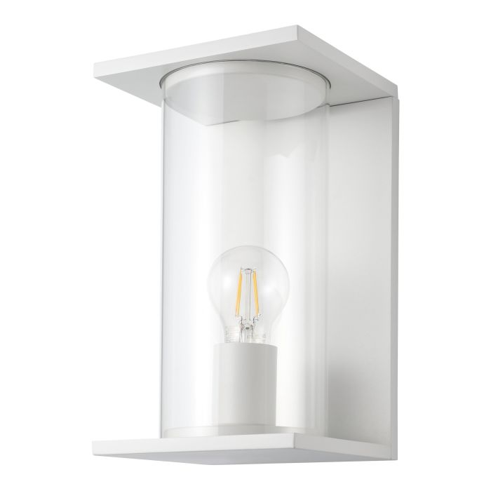 Cascinetta Ext W/l 1x40w E27 Blk - outdoor wall light - Lux Lighting
