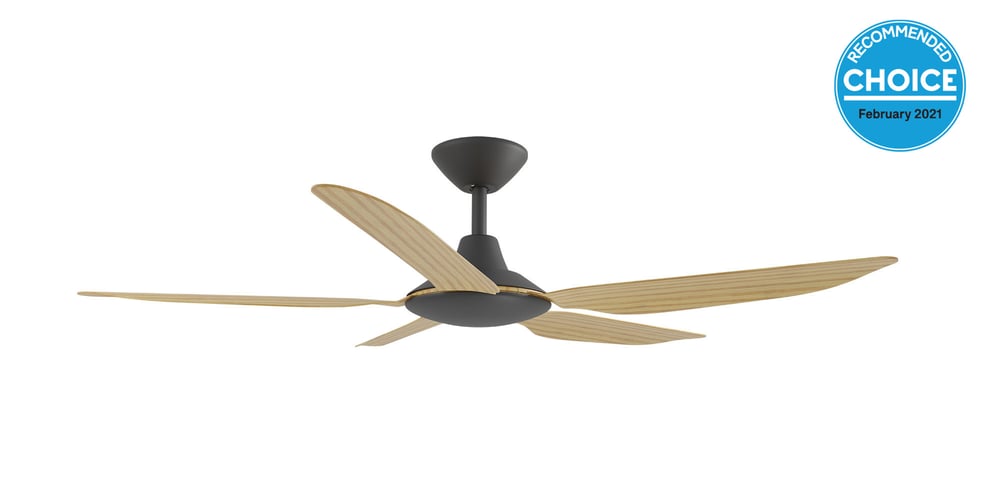 Storm DC 48 White no light - Ceiling Fan - Lux Lighting