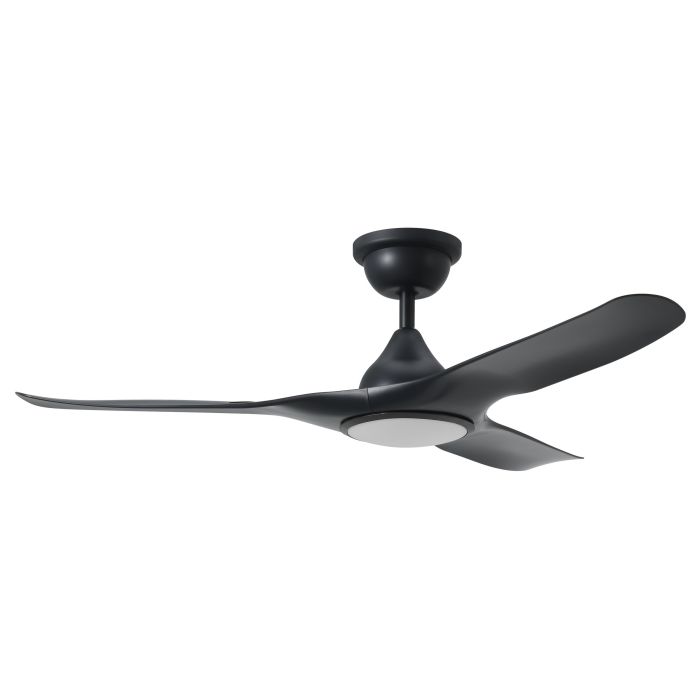 TAHITI IP66 52" DC LED BLACK/BLACK