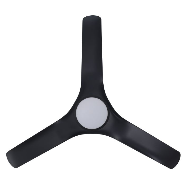 TAHITI IP66 52" DC LED BLACK/BLACK
