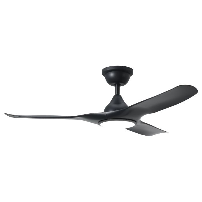 TAHITI IP66 52" DC LED BLACK/BLACK