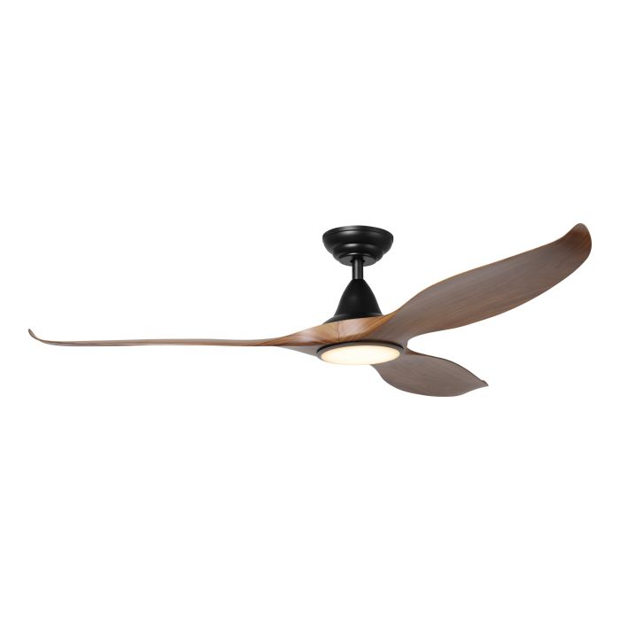 NOOSA 60 DC FAN 18W LED TRI-COL BLK/NEW TEAK
