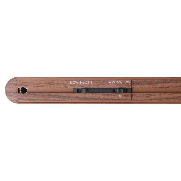 CLIMENE 3 H/L 40W LED TRI-COL WALNUT