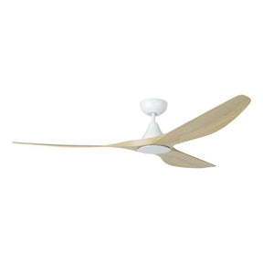 SURF 72 DC FAN LED TRI-COL OAK/WHT