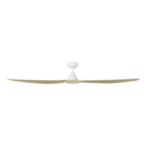 SURF 72 DC FAN LED TRI-COL OAK/WHT