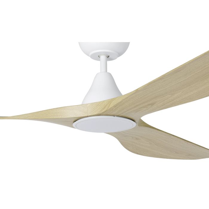 SURF 72 DC FAN LED TRI-COL OAK/WHT