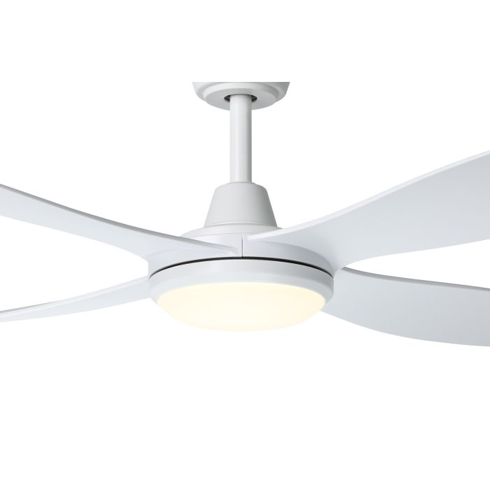 ARUBA FAN LT 24W LED TRI-COL WHT