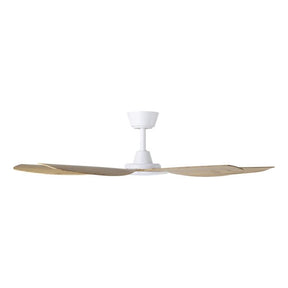 MIAMI 52 DC FAN WHT/BLACKBUTT