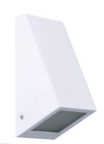 Wall Wedge Lights White Large