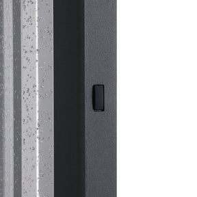 VILLAGRAZIA 2 EXT W/L 6.7W LED TRI-COL BLK 400