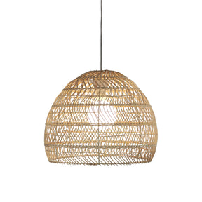Mette.47 Natural Rattan Shade E27 - pendant - Lux Lighting