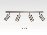 4 Lights Bar Adjustable GU10 - Titanium - Spot Lights - Lux Lighting
