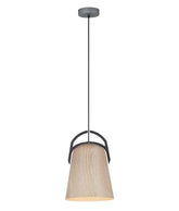LEGNA Pendant Es Natural Oak Ellipse - pendant - Lux Lighting