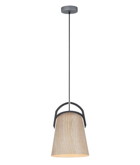 LEGNA Pendant Es Natural Oak Ellipse - pendant - Lux Lighting