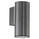 Riga Led Exterior Wall Light 1x3w Gu10 Led 3000k Anth - outdoor wall light - Lux Lighting