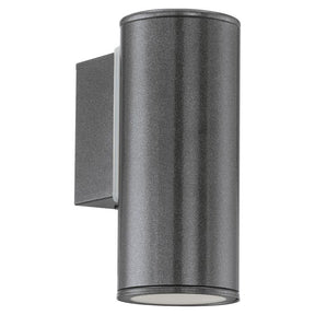 Riga Led Exterior Wall Light 1x3w Gu10 Led 3000k Anth - outdoor wall light - Lux Lighting