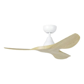 SURF 40 DC FAN OAK/WHT