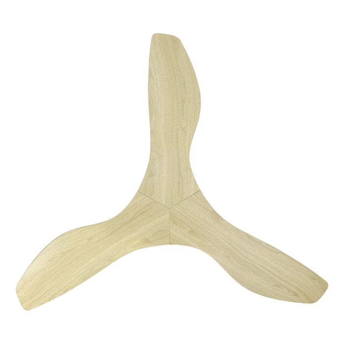 SURF 40 DC FAN OAK/WHT