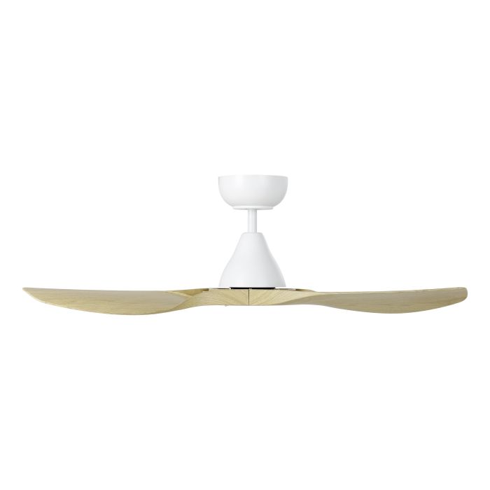 SURF 40 DC FAN OAK/WHT