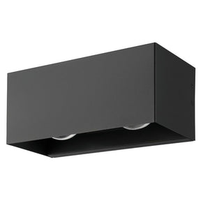 *LESMO EXT W/L 11.2W LED 3000K BLK