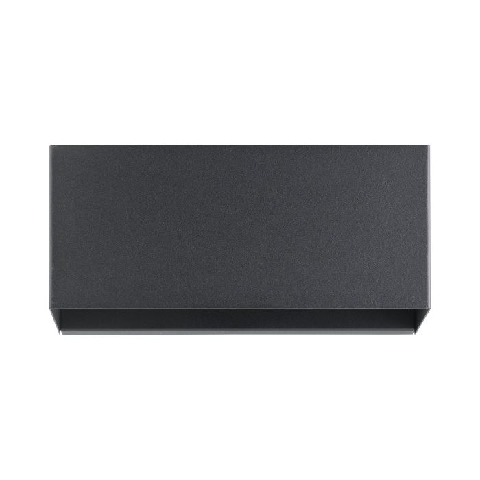 *LESMO EXT W/L 11.2W LED 3000K BLK