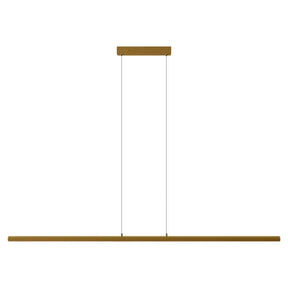 Calibo Aeris 1500mm Slimline Fluted LED Linear Pendant - Gold