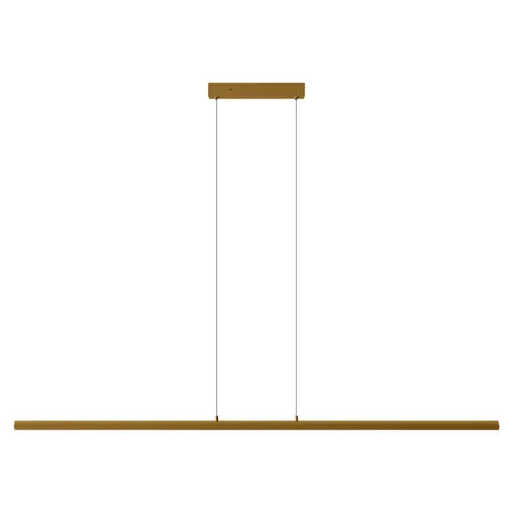 Calibo Aeris 1500mm Slimline Fluted LED Linear Pendant - Gold