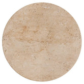Orville Natural Travertine Round 300mm LED Wall Light 6W Tri Colour Non Dimmable - IP20