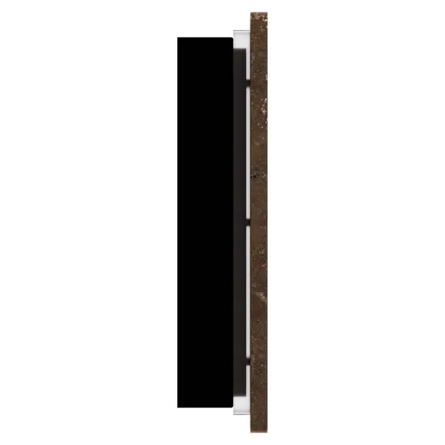 Orville Backlit Travertine 300mm Wall Light 7W LED Tri color Non Dimmable IP65
