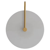 Bower R3 Medium Round Alabaster (250mm) Backlit LED Wall Light 5W non Dimmable IP20