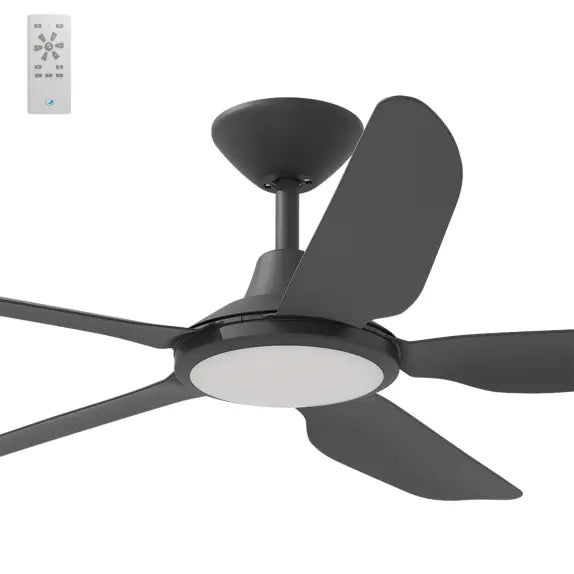 Storm DC 48" Black All ABS - LED CCT 18W Light