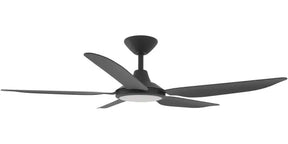 Storm DC 48" Black All ABS - LED CCT 18W Light