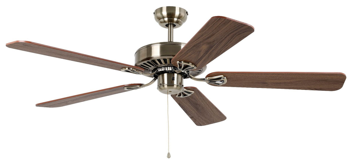 Waikiki 52 Ac Fan Ant Brz/walnut - Ceiling Fan - Lux Lighting
