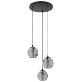 ARISCANI H/L 3X40W E27 BLK/BLK TR