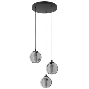 ARISCANI H/L 3X40W E27 BLK/BLK TR