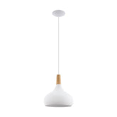 SABINAR H/L 1X60W E27 WHT MED 2M