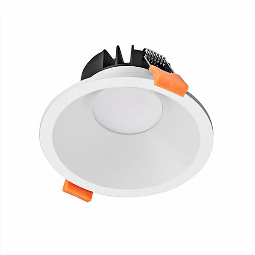 Low Glare Downlight White Frosted 9412 Tri Colour 3a - downlight - Lux Lighting