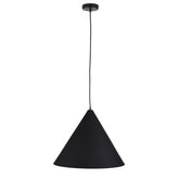 CONE 45 Single Pendant Black