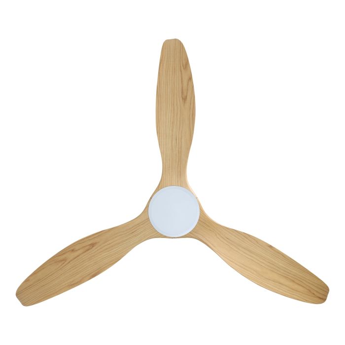 NOOSA 60 DC FAN WHT/BLACKBUTT